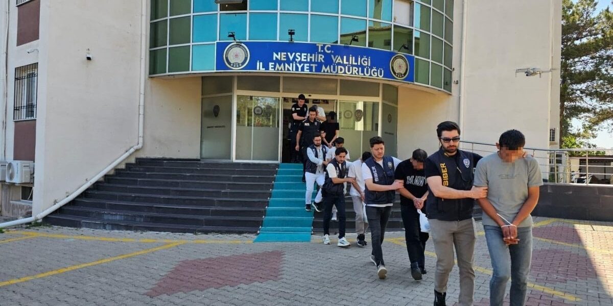 Nevşehir merkezli 19 ilde dolandırıcılığa 41 gözaltı