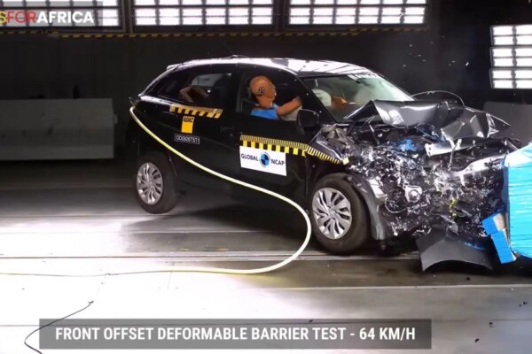 Toyota sıfır yıldız aldı, test tamamlanamadı